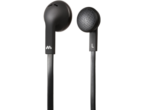 Auriculares MELIONI Speak Flat Preto