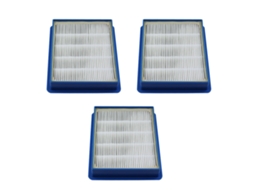 Laxiscreed Filtros Para Aspirador Philips, Pacote Com 3 Peças De Alta Eficiência