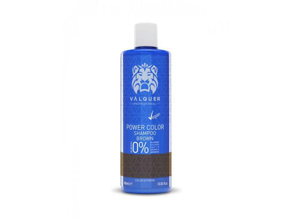 Valquer Shampoo Power Color Castanha 400 ml