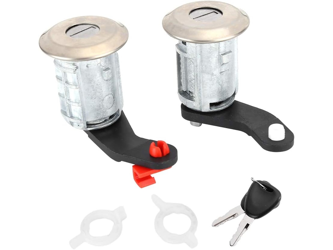 Conjunto De Fechaduras Gonetre Master Para Portas, Modelos 7701470944e 7701470945, Em Abs, De Alta Precisão, Com 2 Chaves