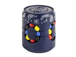 Brinquedo Fidget Giratório Feijão De Latas Anti-estresse Educativo Sensorial Para Crianças Azul