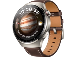 Smartwatch HUAWEI Watch 4 Pro Classic (Bluetooth e Wi-Fi - Até 6 dias de autonomia - Castanho)