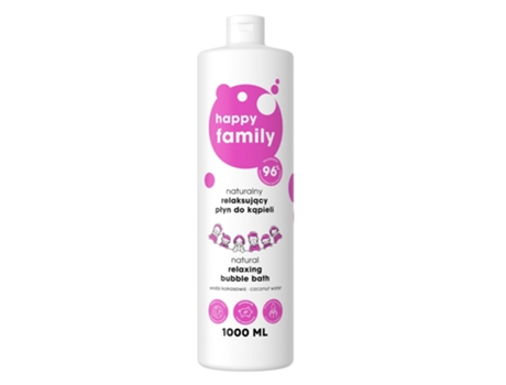 Family Bliss Soothing Bath Elixir, Eco Friendly Formula, 1000 Ml Happy Family