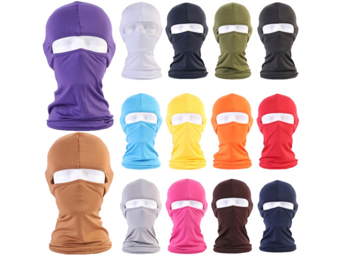 Balaclava Simples para Homens e Mulheres, Chapéu Completo para Proteção de Cabeça em Motocicletas Ao Ar Livre BRILVIBERA