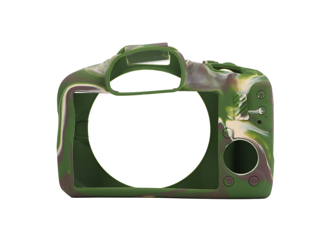 Soft Silicone Protective Case For R100 Lightweight Ultra Thin Camera Fullbody Housing Cover Skin Firm Grip Camouflage LAXISCREED