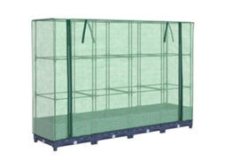 Canteiro elevado VIDAXL Polipropileno (160x40x123cm)