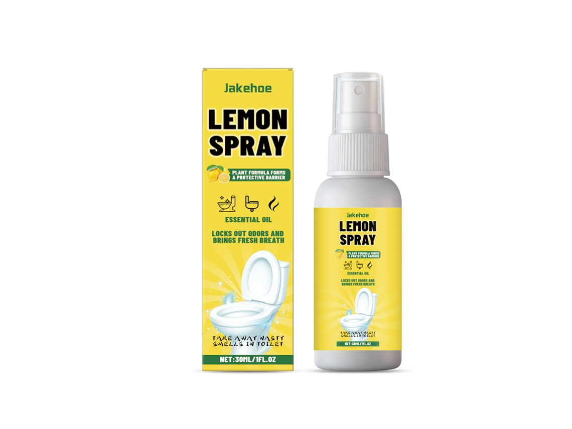 Spray Desodorante Banheiro Cheiro Limão