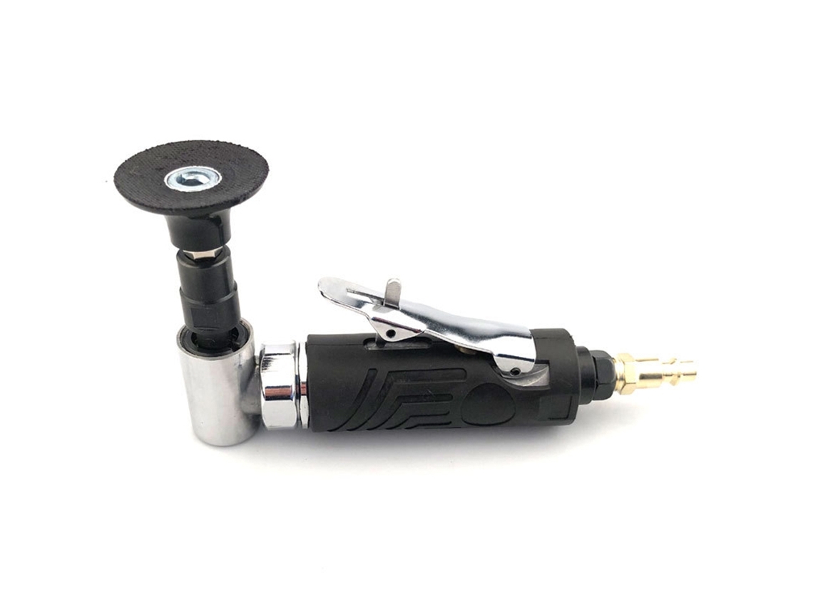 Lixadeira Angular Pneumática De 90°, Esmerilhadeira Reta Compacta Com Chave.