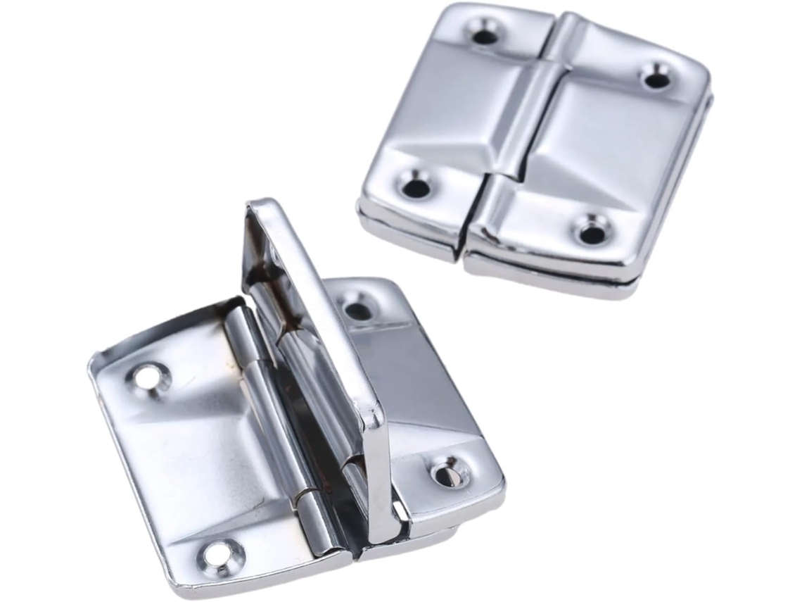 Peças Par De Dobradiças Suporte Metal Para Mala Viagem, Caixa De Joias, Caixa De Madeira, Posicionamento De Bagagem, 51 *