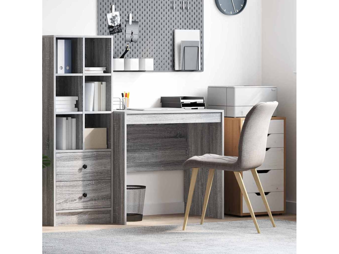Vidaxl Mesa Cinza Sonoma 80 X 50 X 76 Cm