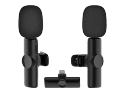 Último Modelo De 2025, Mini Microfone Sem Fio Bt Com Cancelamento Ruído Para Iphone/ Ipad Aquaforge