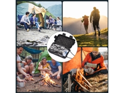 Kit De Ferramentas De Sobrevivência Laxiscreed Para Campismo E Pesca, Perfeito Como Presente Masculino