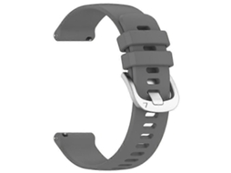 Pulseira De Silicone Esportiva Ajustável De 20 Mm Para Smartwatch Garmin Approach S50