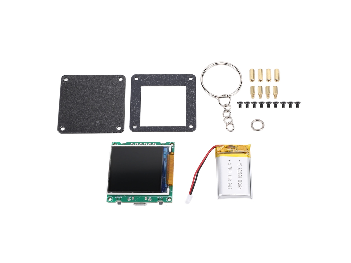 Kit De Soldagem De Relógio Diy Com Display Lcd De 1,44 Polegadas St7735s Wifi Bluetooth