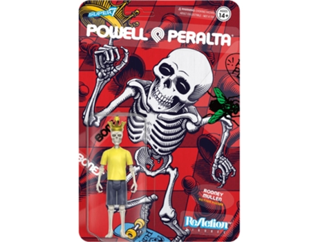 Figura Super7 POWELL PERALTA Rodney Mullen Reaction Figura 3,75