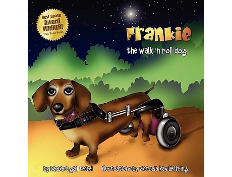 Livro Frankie the Walk N Roll Dog de Barbara Gail Techel (Inglês)