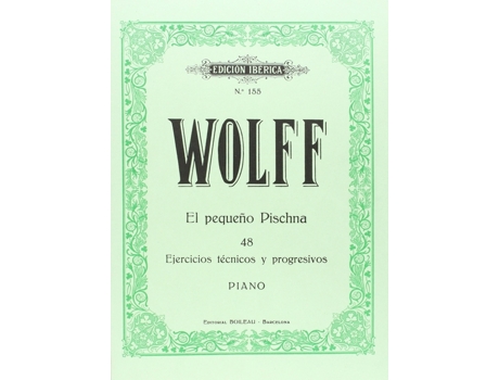 Livro El Pequeño Pischna.48 Ejerc.Técnicos Y Progresivos de Bernhard Wolff (Espanhol)