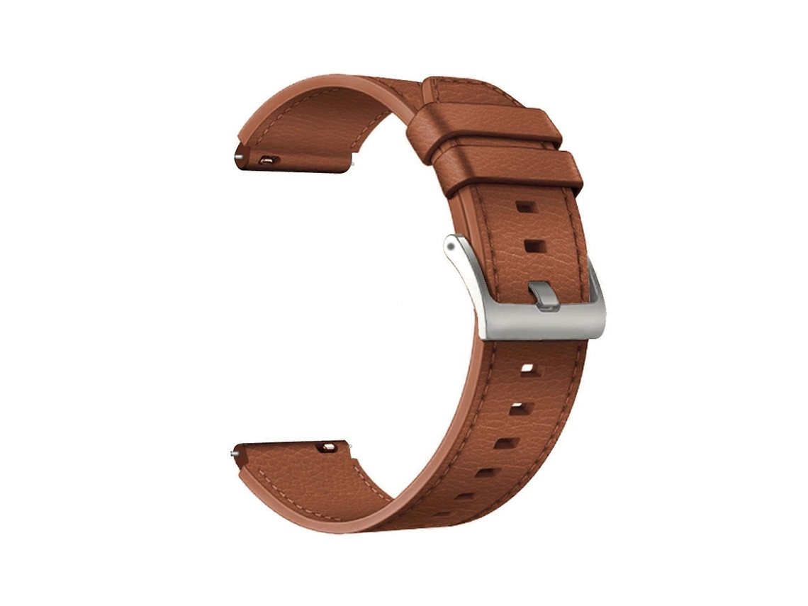 Pulseira De Couro Preta Para Huawei Watch Gt2 Pro