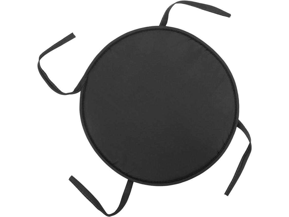 Almofada Com Tiras De Poliéster Ou Esponja E Design Redondo Simples,