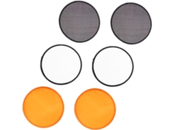 Éventails Ronds Pliables Légers En Plastique Et Tissu 6pcs Éventails Pliants Traditionnels Para Decoração De