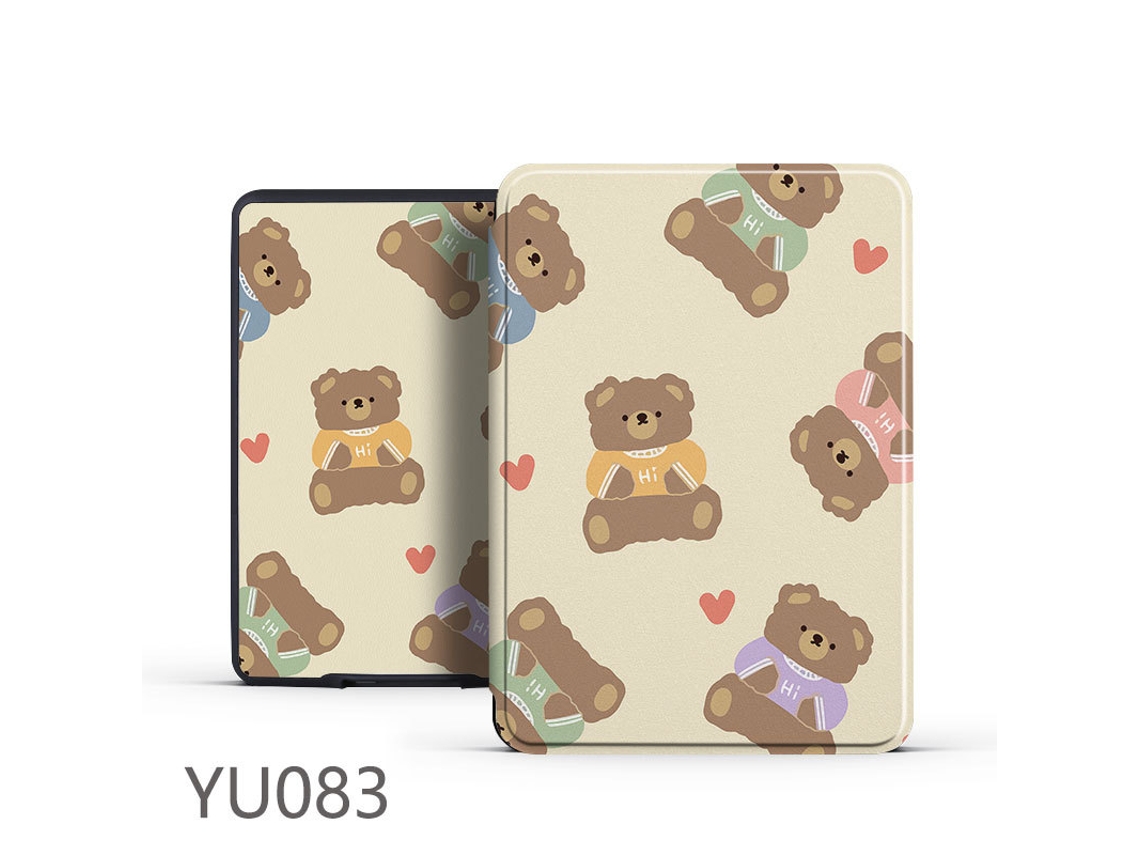 Capa Para Ereader Kobo Libra 2 (7 Polegadas -n428), Capa Protetora Flip Czhhmart Urso
