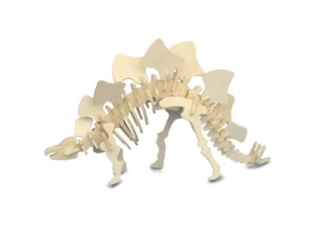 Stegosaurus - QUAY - Kit de construção em madeira FSC