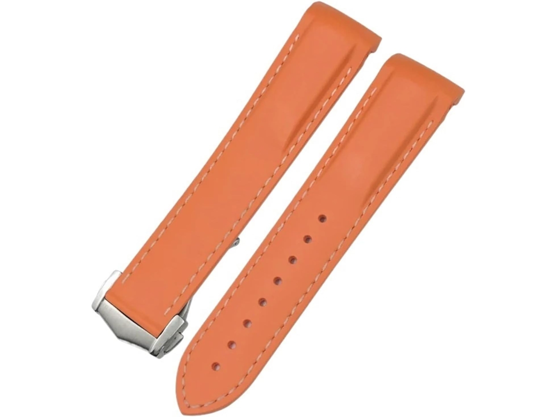 Pulseira de relógio 24mm, couro, alta qualidade, água, resistente