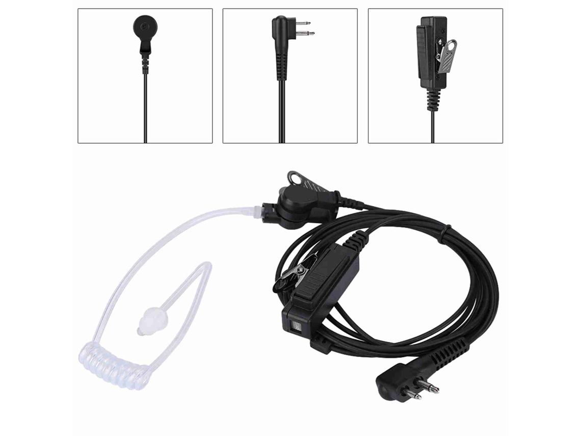 Fone De Ouvido Walkie Talkie (áudio Com Ptt E Surpreensiva)
