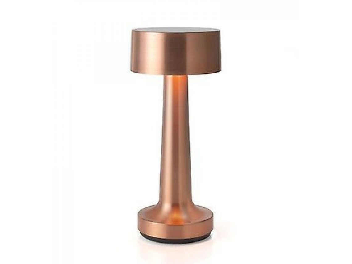 Lâmpada De Mesa Recarregável Com Sensor Táctil, Luz Noturna Usb 3w 3 Modos De Luz 1800mah 21cm Ouro Bronze Prata Preto Branco Marrom Bronze