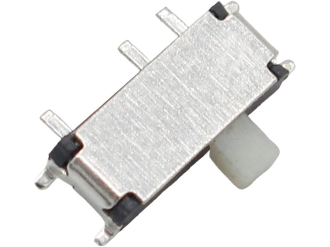 20-miniaturas De Interruptores Deslizantes 7-pinos, Liga Desliga, 2 Posições, Micro Interruptor Deslizante, 1p2t, H=1