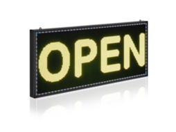 Placa Led Programável P6 64x160px Painel A Cores Com Bluetooth Para Lojas E Montras Tekmaquinas