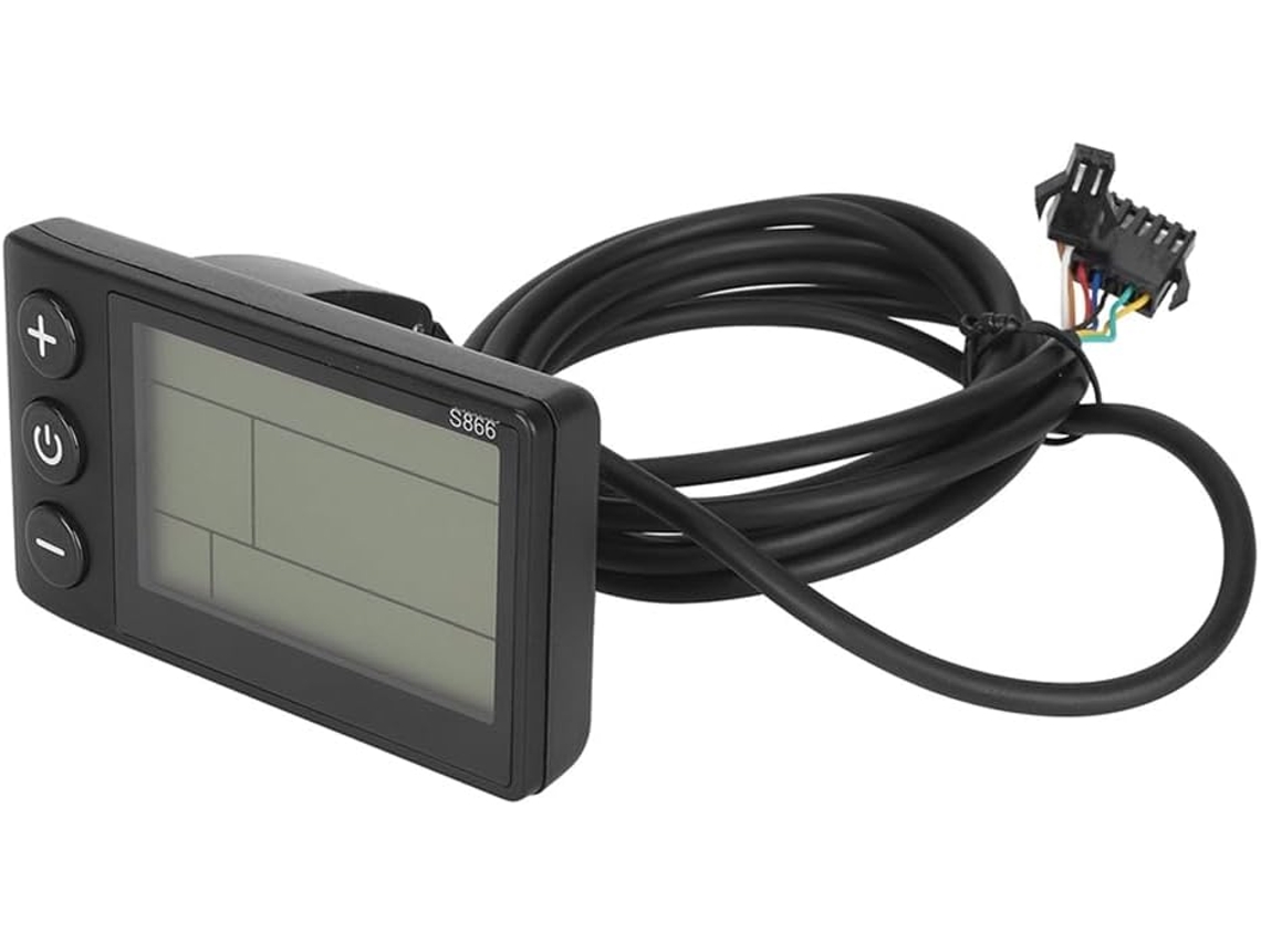 Display Lcd Para Controlador Scooter Bici Elettrica Strumento Lcd Intelligente (connettore Ordinario Gokoco
