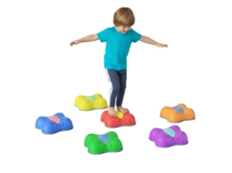 Pedras De Equilíbrio, Conjunto De 6, Design Antiderrapante, A