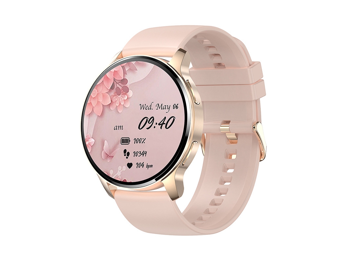 Smartwatch Yizhood I50 1.32 Inch Bluetooth Chamada Ip67 À Prova De Água Monitorização Da Saúde (android E Ios Rosa)