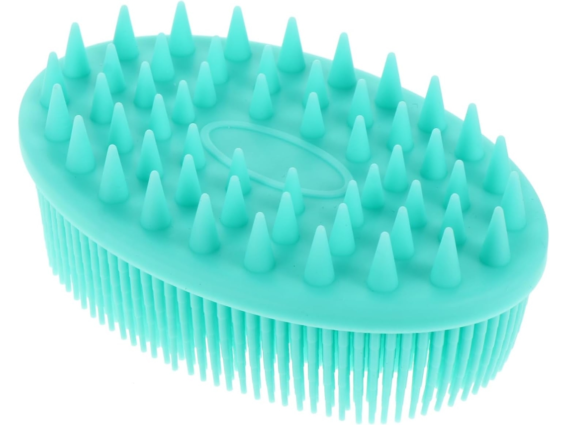 Escova De Banho Silicone Vicasky Para Meninos E Meninas, Massagem Esfoliante Suave, Design Ergonômico Para Cabelo E