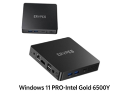 Mini Pc Compacto - Ervpes B20e - Intel Pentium Gold 6500y - 8gb Ram - Ssd 128gb - Windows 11 Pro