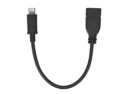 Aetheria cabo Adaptador Usb 3.1 para Type‑c com 22cm, Velocidade 10gbps, Compatível com Notebook