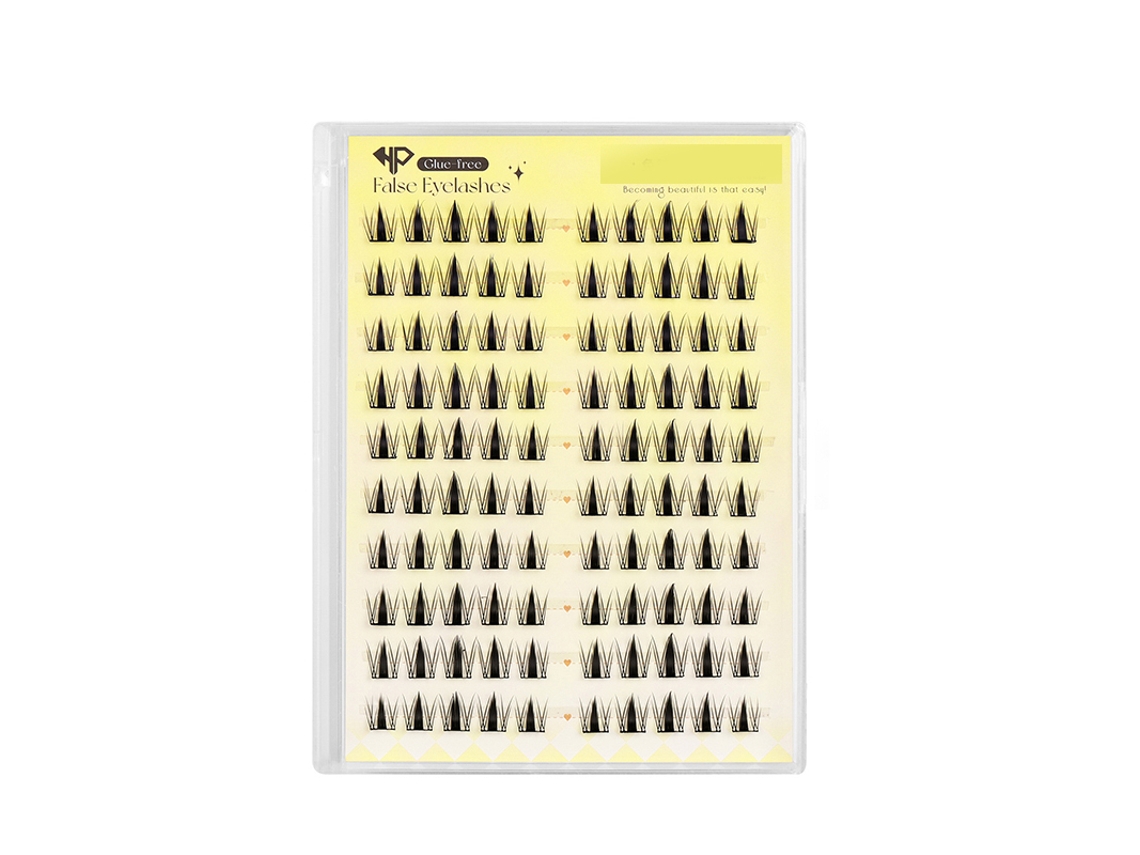 Cílios Postiços, Efeito Natural, Volumosos, Preto