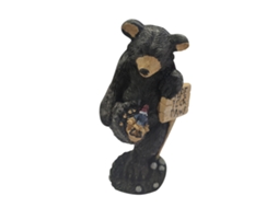 Rebe figura de Oso Gnomo Con Resina Creativa para Decoración Interior Y Exterior Regalo Ideal para Dormitorio Sala de Estar Y Fiesta