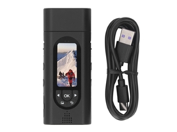 Aetheria câmera Portátil Vestível 1080p com Tela Colorida 1.47" Ip65 Detecção de Movimento para Ciclismo Outdoor