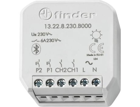 Yesly 2 Kanal Funk Schaltaktor 13.22.8.230.b000 Grau Finder (13.22.8.230.b000)
