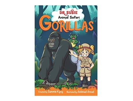 Livro Dr Susie Animal Safari Gorillas de Sammie Kyng (Inglês)