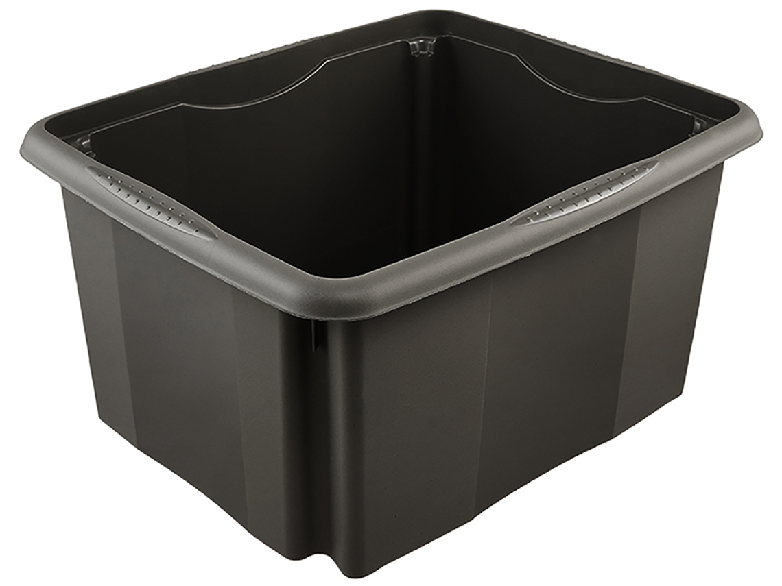 Caixa de Armazenamento Keeper Emil Eco 24 Litros Grafite KEEEPER