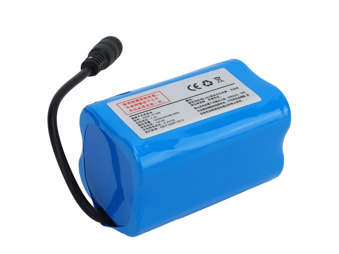 Bateria Lítio Recarregável 12000mah 7.4v Barco Rc