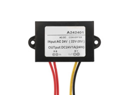 Laxiscreed Módulo Fonte De Alimentação Ac-dc 24v 1a Para Conversão De 22-28v Ac