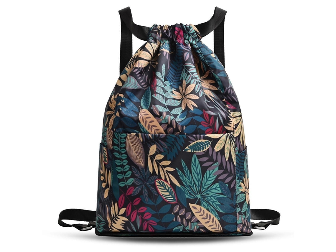 Mochila Impermeável Com Cordão, Dobrável, De Grande Capacidade, Com Separação Para Itens Secos E Molhados, Ideal Para Viagens E Esportes. Também