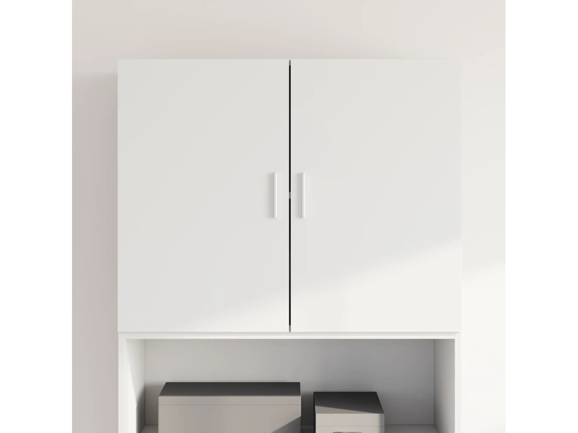 Vidaxl Armário De Parede 80x42,5x40 Cm Derivados De Madeira Branco