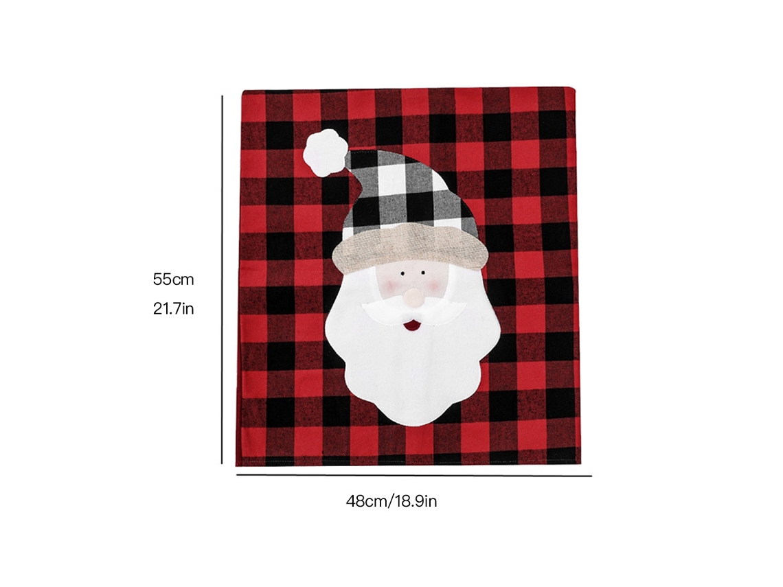 Laxiscreed Conjunto De Natal Com 2 Enfeites 55x48cm Para Decoração Festiva Em Casa