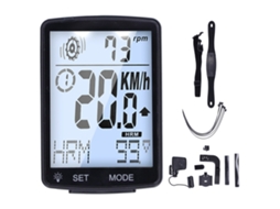 Computadora Bicicleta 2.8'' Tela Led Velocímetro Cronômetro Acessórios