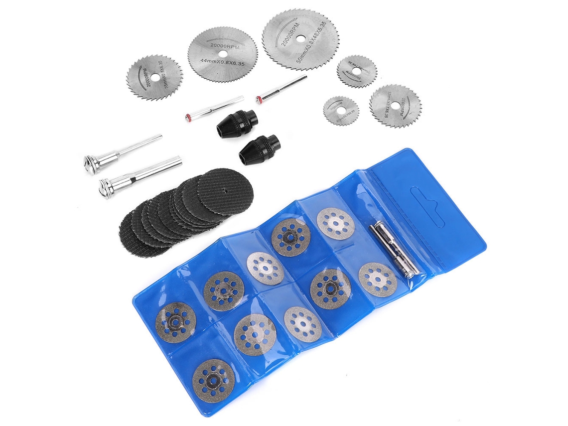 Kit com 34 lâminas de serra HHS para serra circular, diamantadas com resina, ferramentas de corte e ferramentas elétricas.